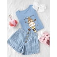 thumbnail image 3 of Soft Serve Cute Rabbit T-Shirt Toddler -Image by Shutterstock,  5 Toddler, 3 of 4