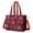 Pioneer Flower Floral-2, variant on Teacher Tote Bag,Pioneer Flower Floral Print Pattern Teacher Utility Tote Bag,Large Work Tote Bags for Women with Multiple Pockets,Top Zipper Closure,13.8x10.6x6.7 Inch