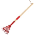 thumbnail image 2 of YAOMOBB Kids Gardening Tool Kids Garden Rake Vibrant Color Lightweight Child Size Rake with Hardwood Handle, 2 of 6