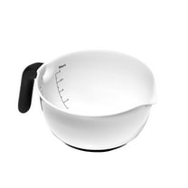 OXO SoftWorks Batter Bowl, 2 Quart, Non-Slip Base, Easy-Pour Spout, Comfortable Handle