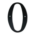 thumbnail image 2 of Village Wrought Iron NUM-0-S Small Number 0 - Black, 2 of 3