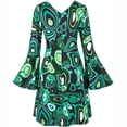 thumbnail image 6 of 70s Disco Fancy Dress Outfits for Women, 60s 70s 80s 90s Hippie Costume Disco Dress, Groovy Disco Dress, Retro Disco Outfit, Halloween Floral Party Dresses Trendy Vacation, 6 of 9