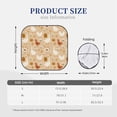 thumbnail image 2 of Kdxio Autumn And Thanksgiving Print 2-Piece Sun Shade Front Windshield - Foldable Car Front Window Sunshades For Most Sedans Suv Truck, 2 of 6