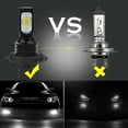 thumbnail image 3 of For Volvo XC90 2003-2014 Combo H7 + H11 LED Headlight Bulbs High + Low Beam Upgrade Set 6000K White, 3 of 5