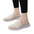 thumbnail image 3 of NOKIO Breathable Women'S Athletic Shoes Chic Women'S Breathable Slip-On Espadrilles Women's New Style Comfortable Wrap Half Slipper Flat Bottom Soft Mesh Sports Casual Shoes, 3 of 8