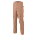 thumbnail image 6 of NinXxx Men's Versatile All Season Cargo Zipper Button Hem Solid Plus Size Outdoor Trousers Gold XXXL, 6 of 6