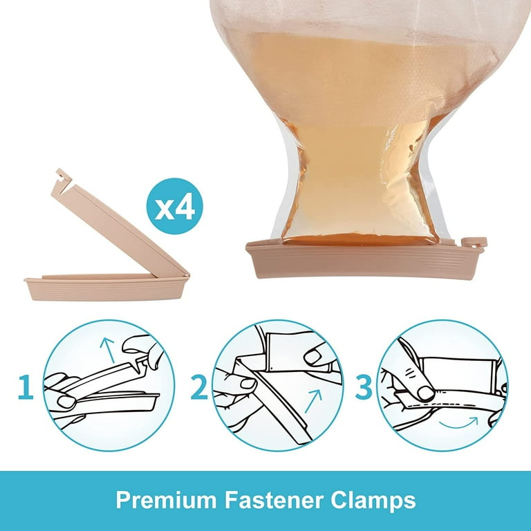 KONWEDA 20 PCS Colostomy Bags, Drainable One-Piece Ostomy Pouches