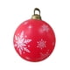 thumbnail image 2 of Bola navideña inflable Adorno inflable Bola inflable gigante Adorno navideño Copos de nieve, 2 of 9