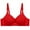 Red, variant on asdoklhq Summer Fall Sports Bras for Women 2026,Womens Fashion Plus Woman's Solid Color Comfortable Hollow Out Perspective Bra Underwear No Rims