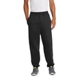 thumbnail image 1 of Port & Company ®  - Essential Fleece Sweatpant With Pockets.  Pc90p S Jet Black, 1 of 1