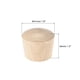 thumbnail image 2 of Universal Olla Tapa Perilla, Madera Reemplazo Perilla 41x34mm para Sartén Olla Cubierta Tapa, Paquete de 4, 2 of 5