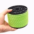 thumbnail image 1 of OULII 50 Meter Green Reflective Camping Tent Rope Lightweight Outdoor Guyline for Fastening, 1 of 8