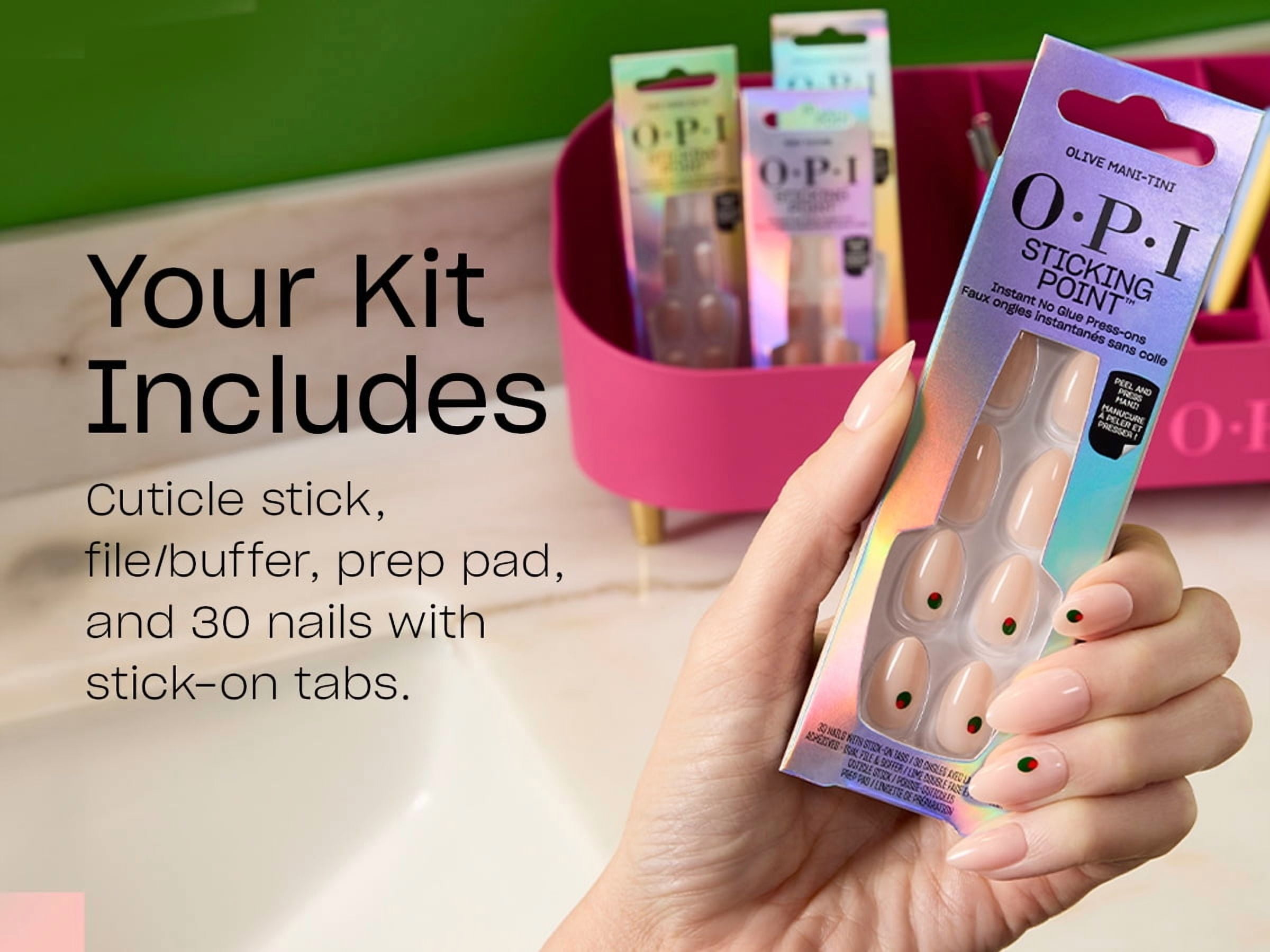 OPI Sticking Point – Faux ongles instantanés sans colle