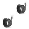 thumbnail image 2 of Sidaley Cables USB Línea de conexión estable Resistente al desgaste Peso ligero Líneas de datos duraderas para el hogar Escuela Oficina Tipo3 2piezas, 2 of 6