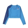 thumbnail image 1 of Camiseta básica de compresión Reebok Crossfit Games 2018 para mujer menblu XL, 1 of 3