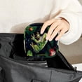 thumbnail image 6 of Frog Sanitary Napkin Purse Sanitary Bags under Clothes Travel Pouch Ring Pouch Small Storage Bag for Sanitary Napkins - 4.7x6.6x6.6 in, Plush Fabric, Sponge, 6 of 6