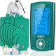 thumbnail image 1 of Unidad TENS EMS de doble canal Belifu con 12 electrodos, 24 modos de estimulación muscular, masajeador electrónico de pulsos para aliviar el dolor, bridas de sujeción y bolsa de almacenamiento con cor, 1 of 5