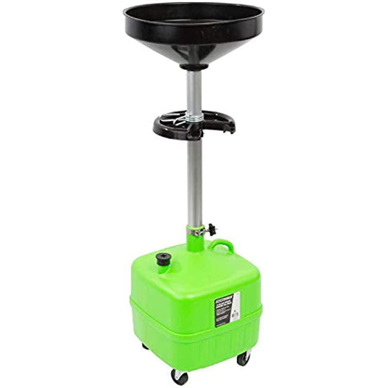 OEMTOOLS 87032 9 Gallon Upright Portable Oil Lift Drain with Oil Pan