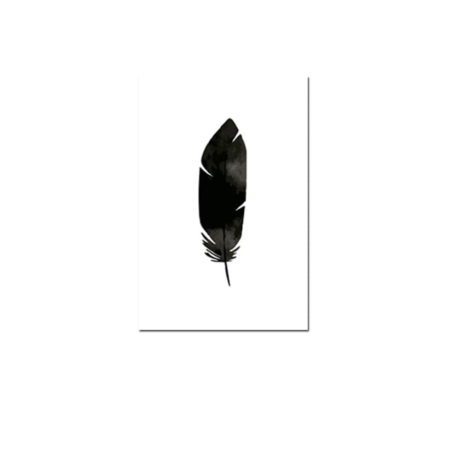 cuadro decorativo pluma lienzo by suma 1 pieza 120 X 80 CM