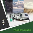thumbnail image 4 of RV Surge Protector 30 Amp, 2100 Joules Surge Protection with Weatherproof Cover, All-in-one Circuit Analyzer with LED Indicator, Designed for RV, Camper, Travel Trailer，ETL Listed, 4 of 5