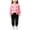 Pink, variant on eczipvz Fall Outfits for Toddler Girls Toddler Baby Girl Clothes T-Shirt And Pant Set, Winter Outfit Pink,6-7Years