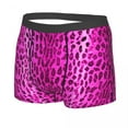 thumbnail image 4 of Pink Leopard Boxer Shorts For Men 3D Printed Male Animal Print Underwear Panties Briefs Stretch Underpants, 4 of 7