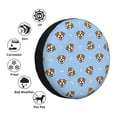 thumbnail image 4 of Fotbe Terrier Funda de Llanta de Repuesto con Estampado, Engrosada, Ajuste Universal para Jeep, Remolque, RV, SUV, Camión-16 inch, 4 of 6