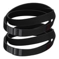 thumbnail image 1 of 2 Pack 540J10 PJ V-Ribbed Belt 10 Ribs 54" Length x 0.92" Width x 0.14" Height, EPDM Rubber Poly V Belt, Multi Wedge Micro V Belt, 1 of 5