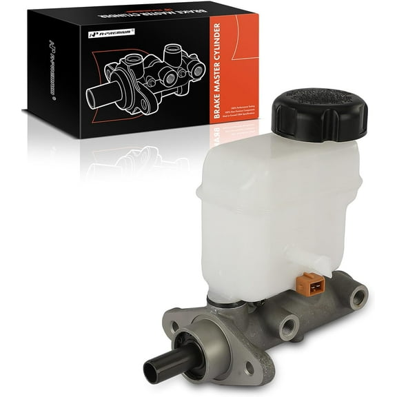 A-Premium Brake Master Cylinder with Reservoir and Sensor Compatible with Hyundai Vehicles - Sonata 2006-2010, Azera 2006-2013 - Replace# 585103K300