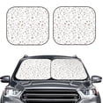 thumbnail image 2 of Fotbe Funny Chicken 2-Piece Car Windshield Sun Shade | Sun Blocker for Car Windshield | Foldable Automotive Interior Accessories for Sun Protection-Large, 2 of 7