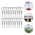 thumbnail image 2 of MasteelfCA 20pcs Dual Swivel Hooks Wind Chimes Twisters Garden Swivel Hooks Clips, 2 of 8