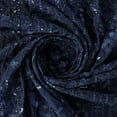 thumbnail image 2 of Zelouf Blakely Corded Sequin Embroidery  , Sewing, DIY, Crafts Fabric by the Yard, Navy, 7 Yard, 2 of 3