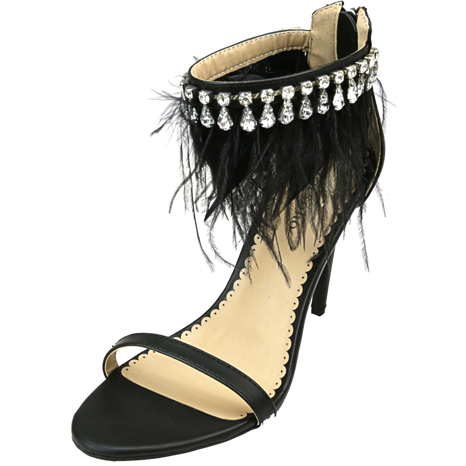 ZIGI SOHO Zigi Soho Women's Bryn Leather Black AnkleHigh Heel 7M