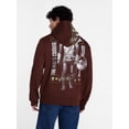 thumbnail image 3 of Star Wars' The Mandalorian Men's & Big Men's Hoodie, Sizes XS-5XL, 3 of 5