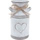 thumbnail image 1 of Arreglo floral en forma de corazón - grabado en línea gris Ormromra WL-00421-2, 1 of 6