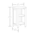 thumbnail image 6 of Better Homes & Gardens Springwood Caning Side Table, Light Honey Finish, 6 of 13