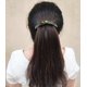 thumbnail image 2 of Paquete de 2 pinzas para el cabello de acetato de celulosa curvadas estilo francés, con volumen, cierre automático rectangular para cabello grueso de mujer., 2 of 5