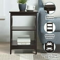 thumbnail image 5 of Convenience Concepts Omega End Table with Shelf, Espresso, 5 of 8