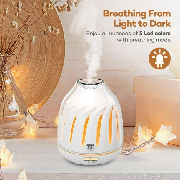 Mini Diffuser, TaoTronics Silent Operation Essential Oil Diffusers