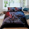 thumbnail image 1 of 3D Geometry Pattern Duvet Covercm 3D Print Microfiber Adults Children with 2 Pillowcases Double Bedding Set with Zipper, 1 of 5