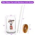 thumbnail image 5 of Happy Thanksgiving Rat Terrier with Turkey Pumpkins Autumn Vibes 16oz Glass Cup Mug Ratty Dog Lover Glass Can with Bamboo Lid and Straw - 12018, 5 of 5