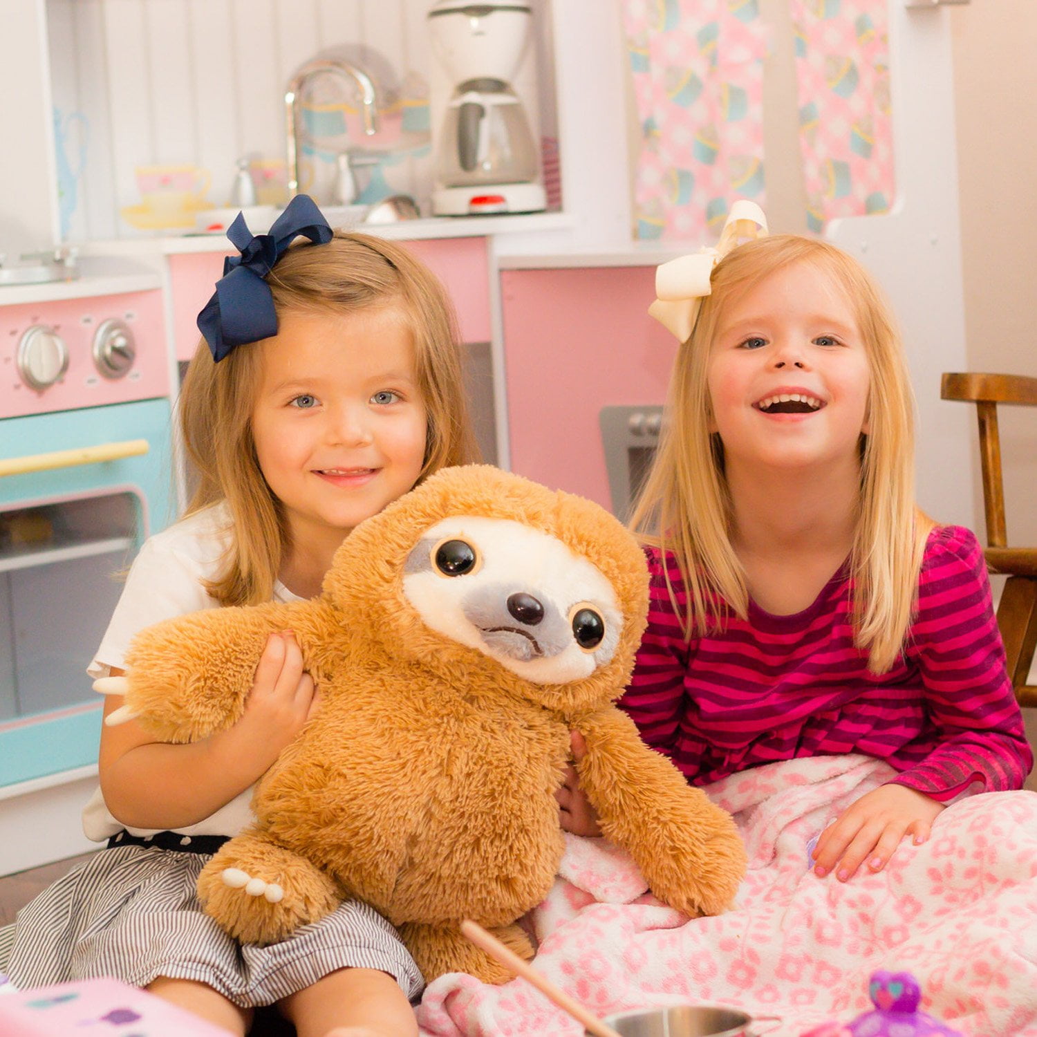 Sloth Stuffed Animal Fluffy Stuffed Sloth Plush Toy Soft Cute Stuffed