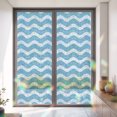 Summer Blue Water Ripples Window Privacy Film,Heat Control Sun Blocking ...