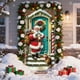 thumbnail image 5 of Cortina de poliéster, decoración navideña, adhesivo navideño para puerta, tela colgante, decoración para fiestas, tela de fondo, tapiz para puerta de habitación, decoración de Halloween, decoración de, 5 of 6