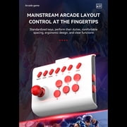 lanema Game Joystick Rocker BT Wire Connection Arcade Console Fighting Controller for Switchs Game Controller Board