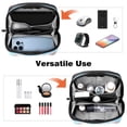 thumbnail image 6 of Cupid Digital Organizer Bag with Waterproof Oxford Cloth, 5.9x9.44x3.14 in, Hard Drive Bag, Digital Bag, Storage Box Small, Cable Organizer Clips Included, 6 of 6