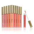 thumbnail image 1 of Nicole Miller Lip Gloss Collection Shimmery Glosses for Women and Girls Long Lasting Color Set with Rich Varied Colors, Peach, 10 Count (Pack of 1), 1 of 1