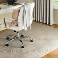 thumbnail image 4 of TOWN & COUNTRY EVERYDAY Stone Geo Curve Soft Felt Everwash®, Machine Washable Area Rug with Non-Slip Backing, Geometric Rug, Taupe, 6'6"x9'2", 4 of 11