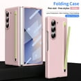 thumbnail image 2 of Dteck Case for Samsung Galaxy Z Fold 6 with Slim S Pen,Luxury PC Case Built-in Front Screen Protector Full Body Protective Cover for Galaxy Z Fold 6 5G,Pink, 2 of 8