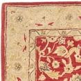 thumbnail image 2 of SAFAVIEH Anatolia Tracy Traditional Wool Area Rug, Red/Ivory, 4' x 6', 2 of 4